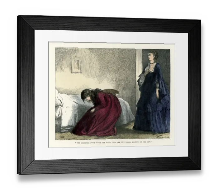 Framed Print : Charles Dickens (1812-1870)