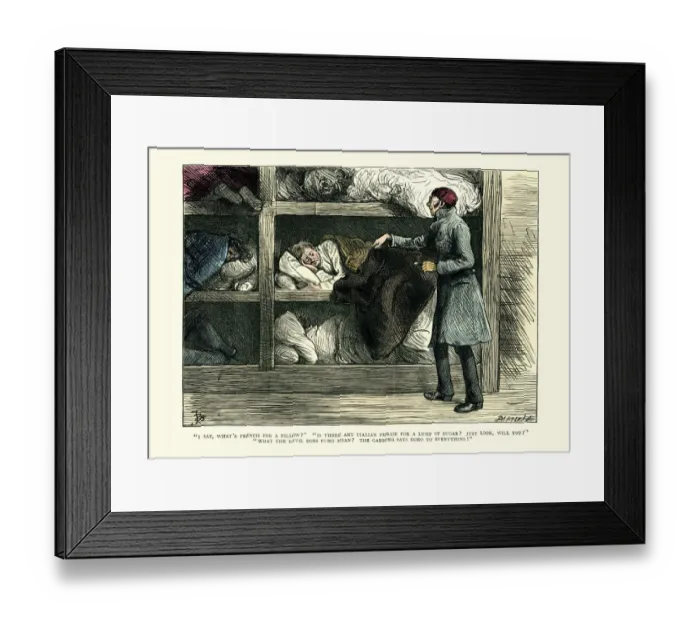 Framed Print : I say, whats French for a pillow Framed Print : I say, whats French for a pillow