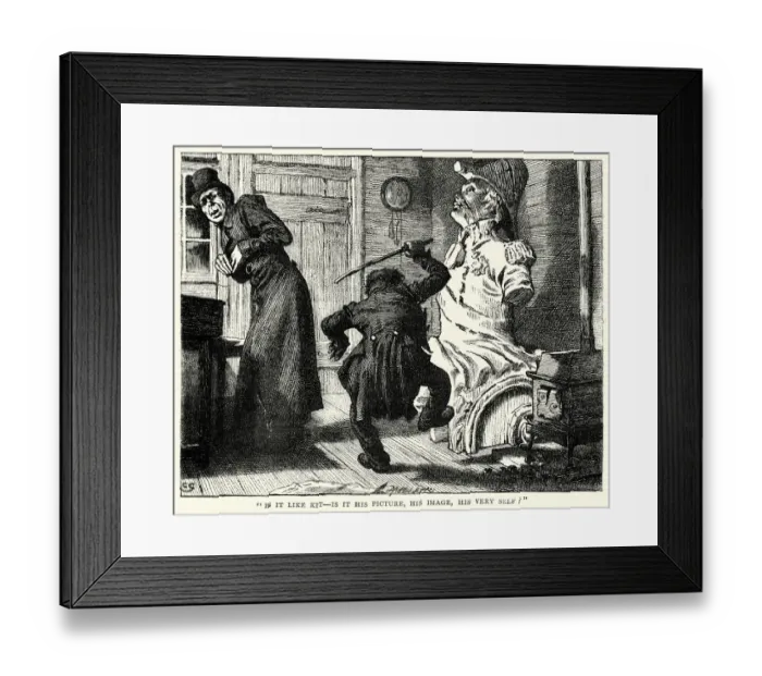 Framed Print : Charles Dickens - The Old Curiosity Shop Framed Print : Charles Dickens - The Old Curiosity Shop