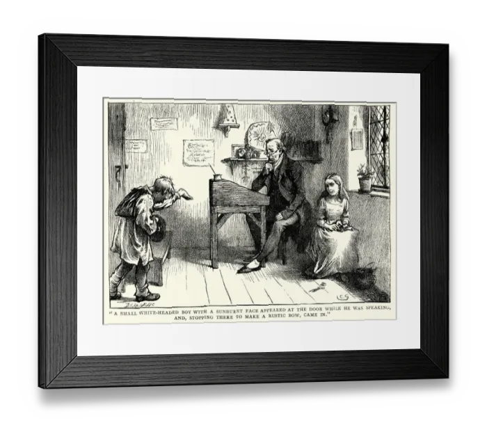 Framed Print : Charles Dickens - The Old Curiosity Shop Framed Print : Charles Dickens - The Old Curiosity Shop