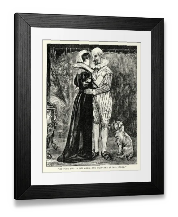 Framed Print : Charles Dickens - Master Humphreys Clock Framed Print : Charles Dickens - Master Humphreys Clock