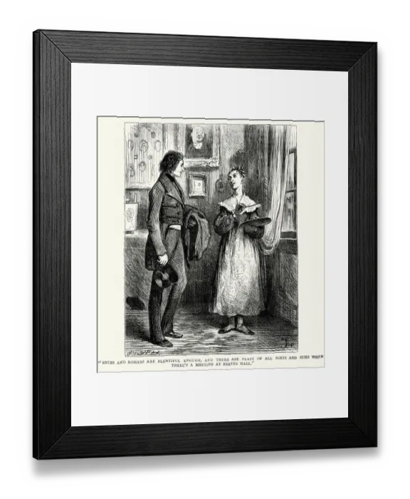 Framed Print : Nicholas Nickleby by Charles Dickens