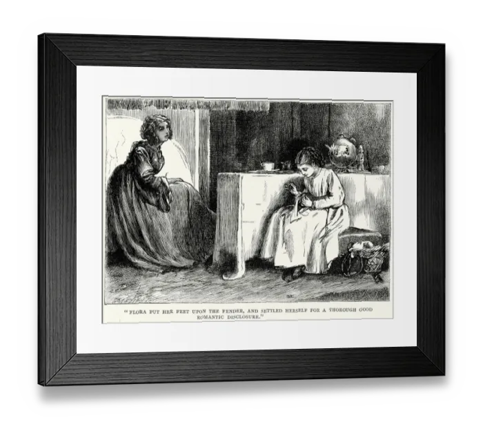 Framed Print : Little Dorrit by Charles Dickens
