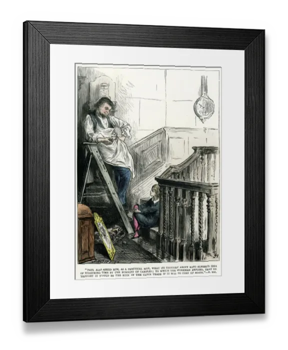 Framed Print : Charles Dickens - Dombey and Son