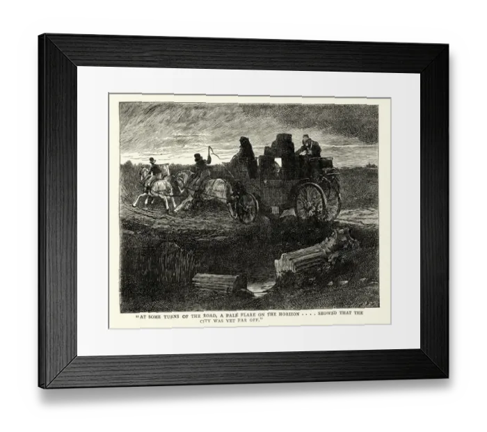 Framed Print : Dickens, Little Dorrit, At some turns of the road Framed Print : Dickens, Little Dorrit, At some turns of the road