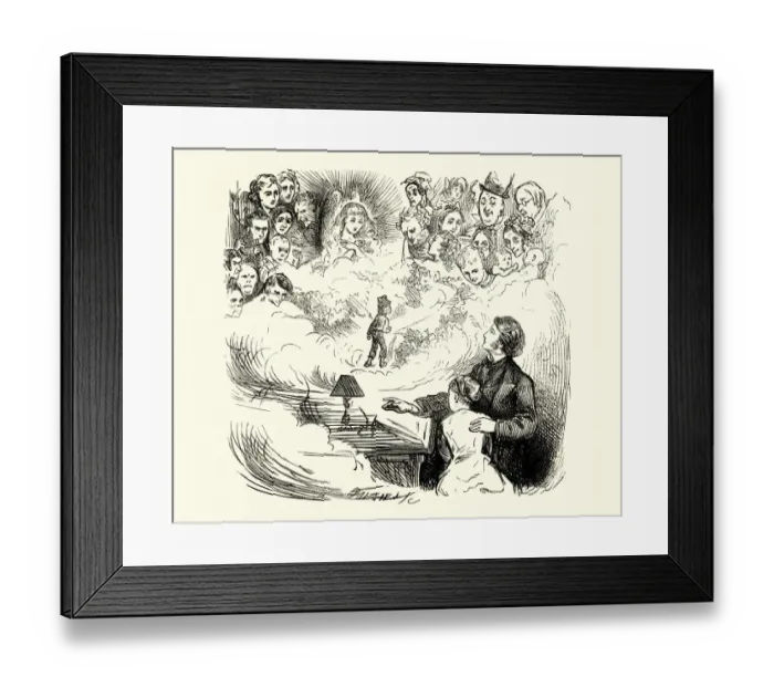 Framed Print : Dickens, David Copperfield, A Last Retrospective Framed Print : Dickens, David Copperfield, A Last Retrospective