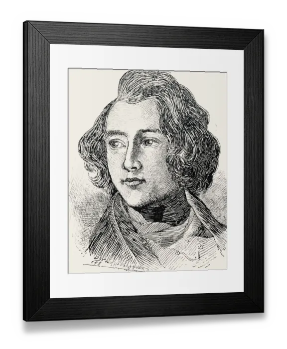 Framed Print : Charles Dickens, english writer, 1812-1870 Framed Print : Charles Dickens, english writer, 1812-1870