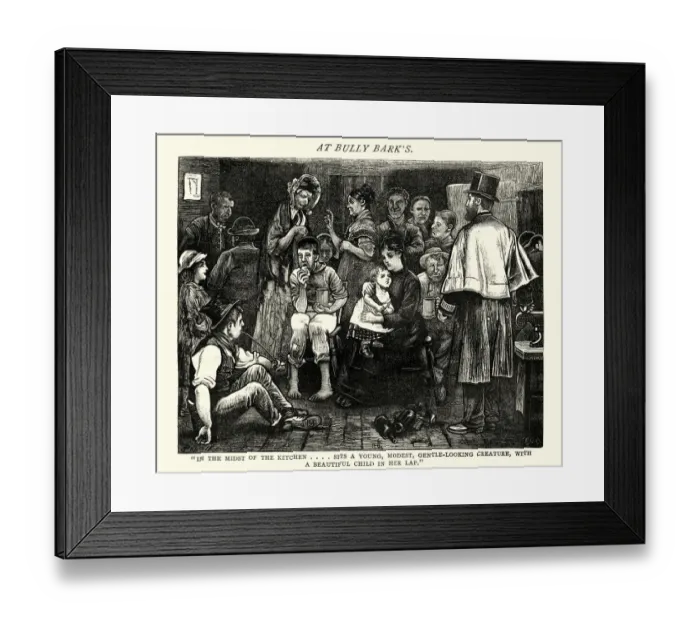Framed Print : Charles Dickens, On Duty with Inspector Field Framed Print : Charles Dickens, On Duty with Inspector Field
