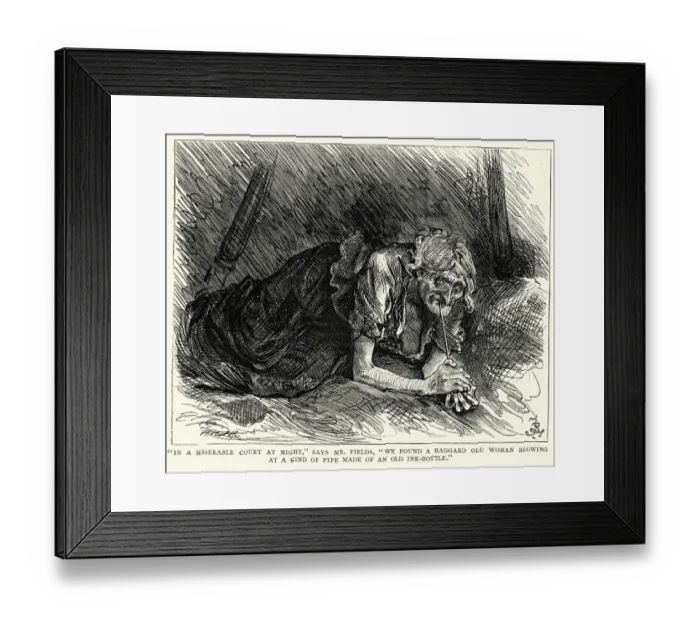 Framed Print : Charles Dickens - The Mystery of Edwin Drood