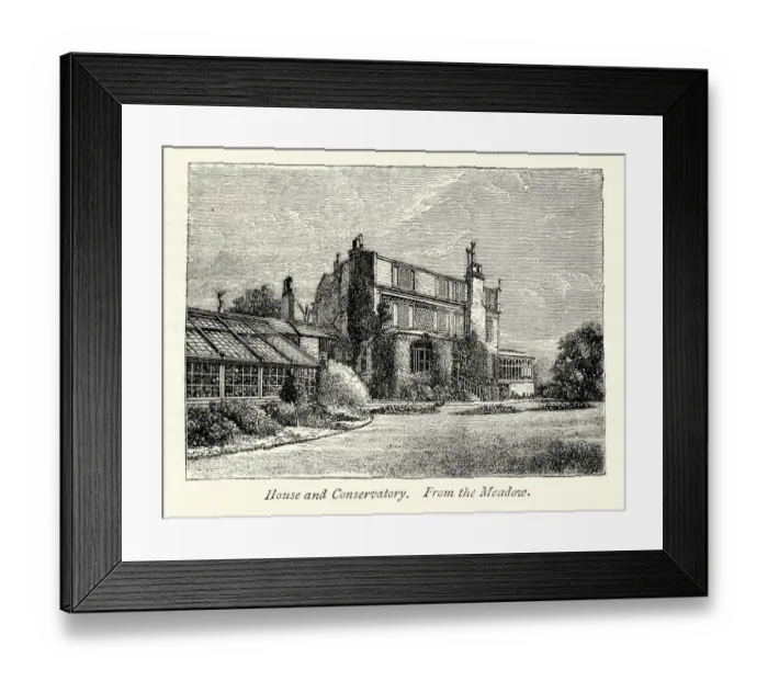 Framed Print : Charles Dickens house Gads Hill Place Framed Print : Charles Dickens house Gads Hill Place