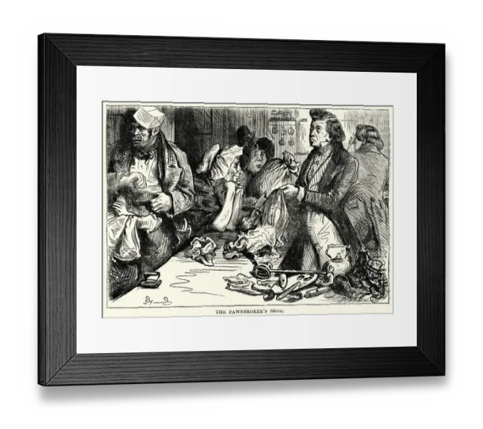 Framed Print : Charles Dickens - Sketches by Boz Framed Print : Charles Dickens - Sketches by Boz