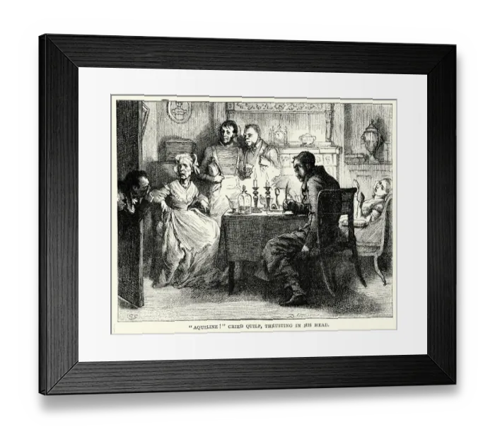Framed Print : Charles Dickens - The Old Curiosity Shop Framed Print : Charles Dickens - The Old Curiosity Shop