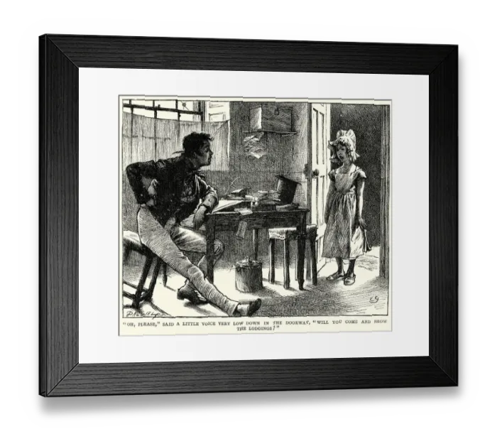 Framed Print : Charles Dickens - The Old Curiosity Shop Framed Print : Charles Dickens - The Old Curiosity Shop
