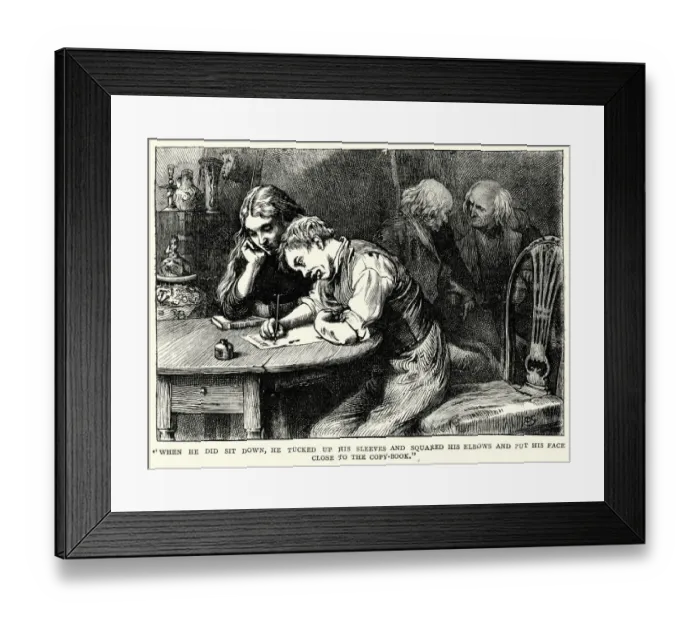 Framed Print : Charles Dickens - The Old Curiosity Shop Framed Print : Charles Dickens - The Old Curiosity Shop
