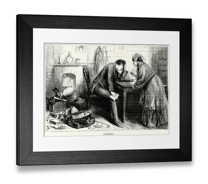 Framed Print : Bleak House by Charles Dickens