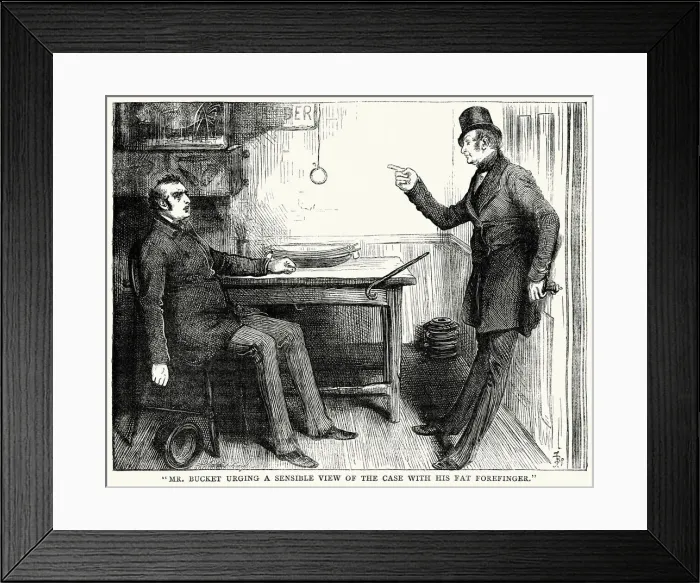 Framed Print : Bleak House by Charles Dickens