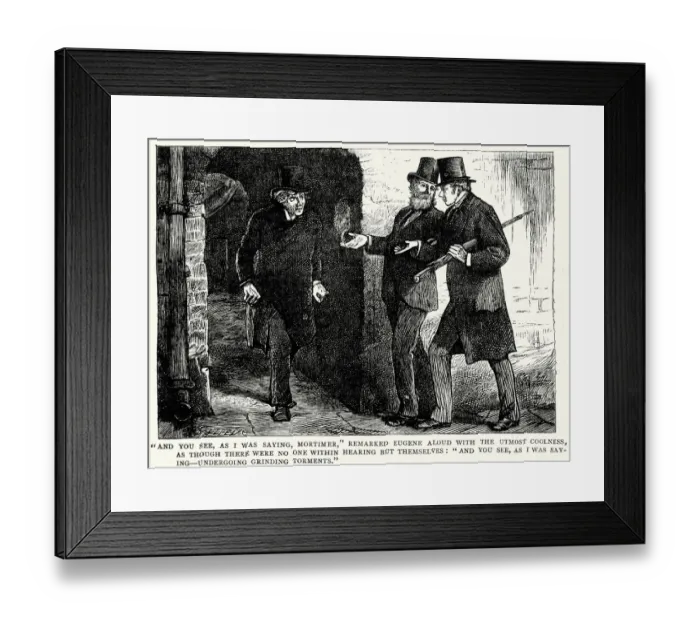 Framed Print : Our Mutual Friend by Charles Dickens Framed Print : Our Mutual Friend by Charles Dickens