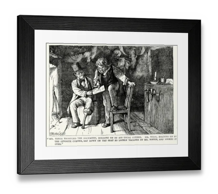 Framed Print : Our Mutual Friend by Charles Dickens Framed Print : Our Mutual Friend by Charles Dickens