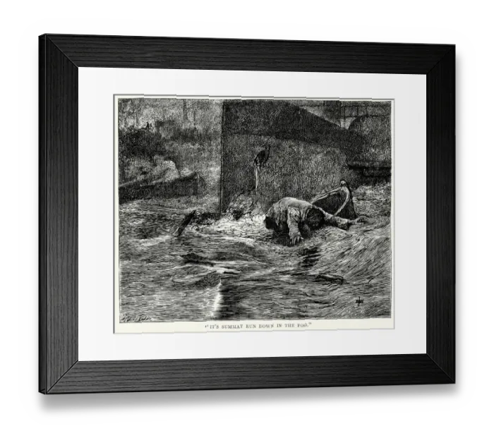 Framed Print : Our Mutual Friend by Charles Dickens