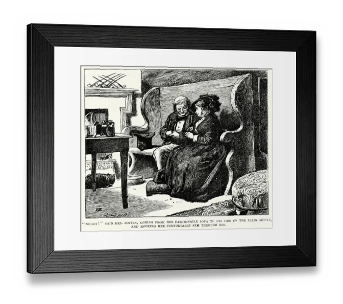 Framed Print : Our Mutual Friend by Charles Dickens Framed Print : Our Mutual Friend by Charles Dickens