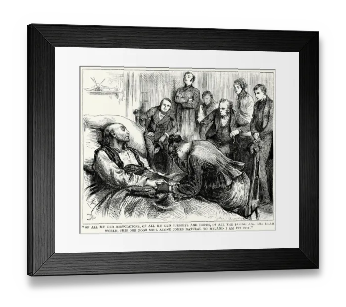 Framed Print : Bleak House by Charles Dickens