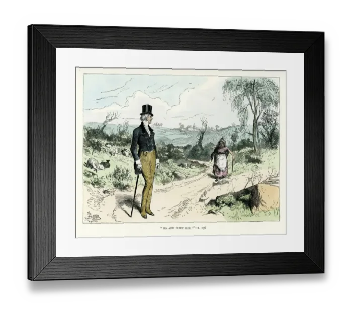 Framed Print : Charles Dickens - Dombey and Son