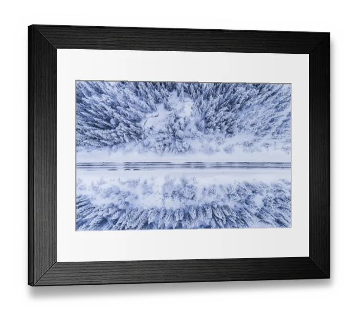 Framed Print : above, aerial view, calmness, color image, country road, day, forest, Hedmark fylke Framed Print : above, aerial view, calmness, color image, country road, day, forest, Hedmark fylke