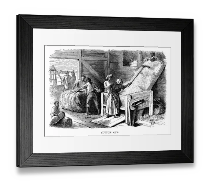 Framed Print : Cotton Gin Framed Print : Cotton Gin