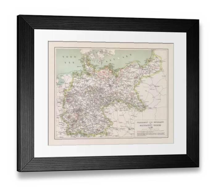 Framed Print : Antique Maps Framed Print : Antique Maps