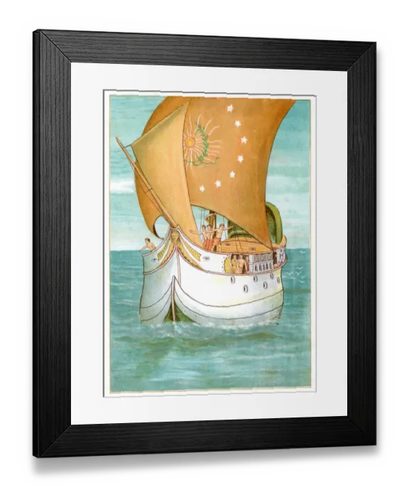 Framed Print : Perseus at Sea Framed Print : Perseus at Sea