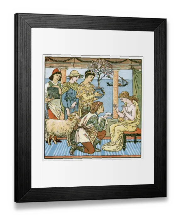 Framed Print : Gifts for a Princess Framed Print : Gifts for a Princess