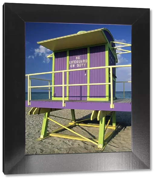 Art Deco Lifeguard Station, South Beach, Miami, FL