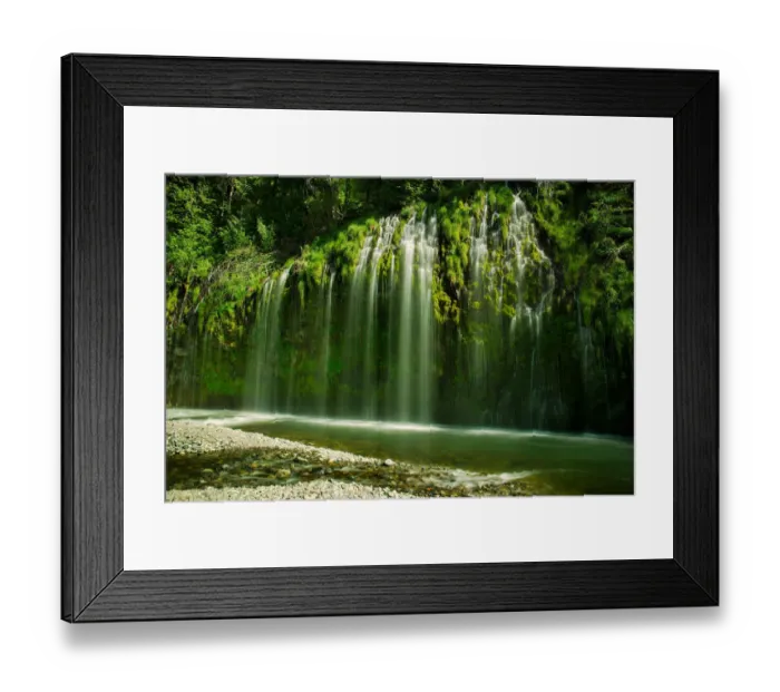 Framed Print : Mossbrae Falls Framed Print : Mossbrae Falls