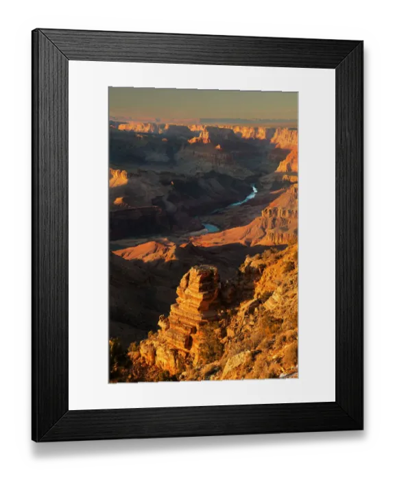 Framed Print : Desert View Sunset Framed Print : Desert View Sunset