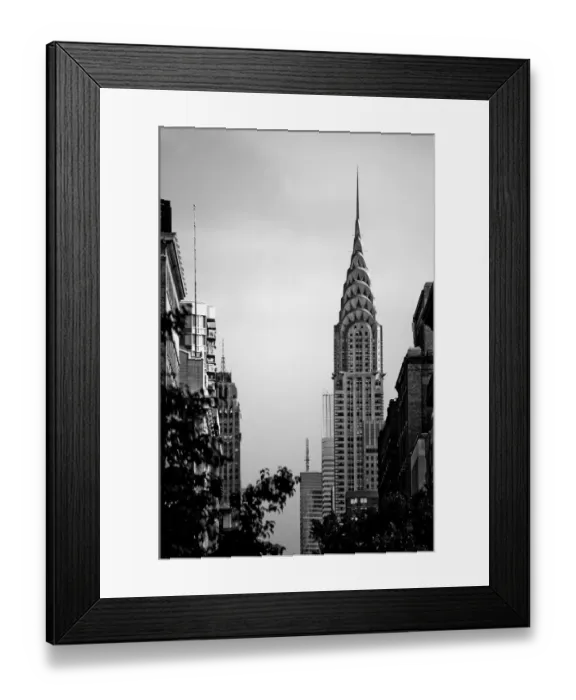 Framed Print : The Chrysler building
