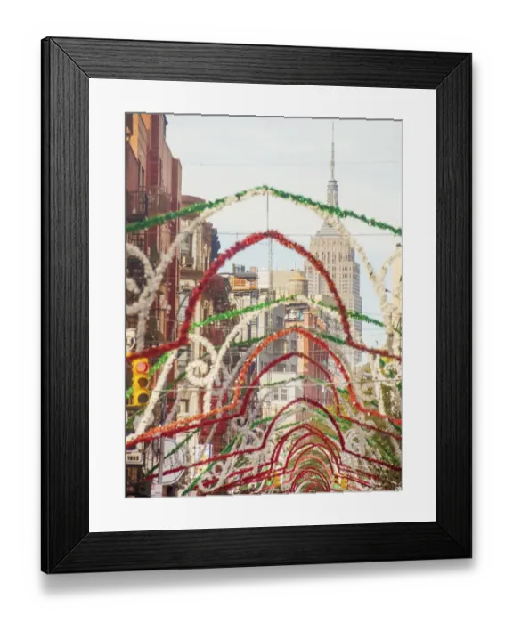 Framed Print : New York City, Little Italy Framed Print : New York City, Little Italy