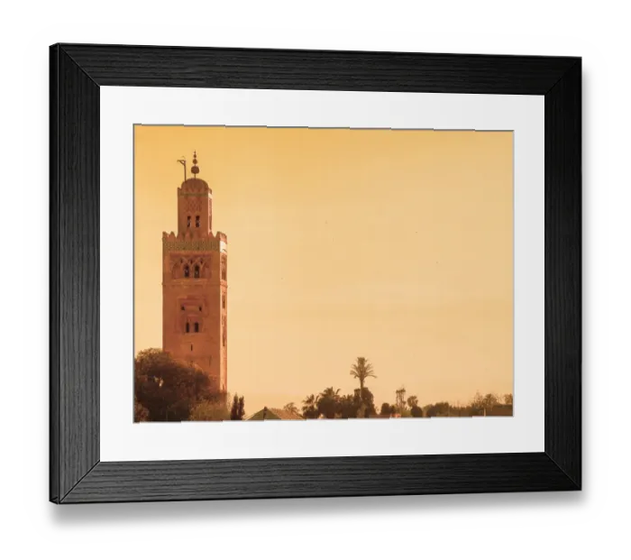 Framed Print : Minaret of Koutoubia mosque, Marrakech Framed Print : Minaret of Koutoubia mosque, Marrakech
