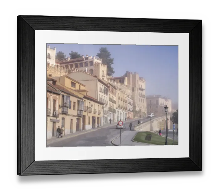 Framed Print : Cityscape, Segovia Framed Print : Cityscape, Segovia