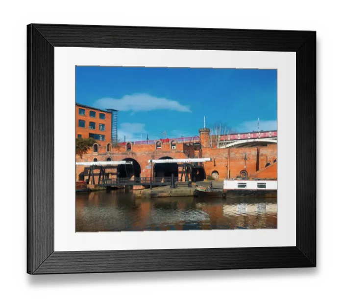 Framed Print : Bridgewater canal, Castlefield - Manchester Framed Print : Bridgewater canal, Castlefield - Manchester