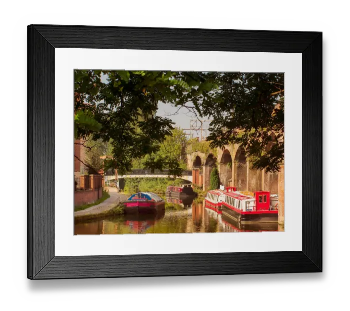 Framed Print : Manchester, Rochdale Canal at Ancoats Framed Print : Manchester, Rochdale Canal at Ancoats