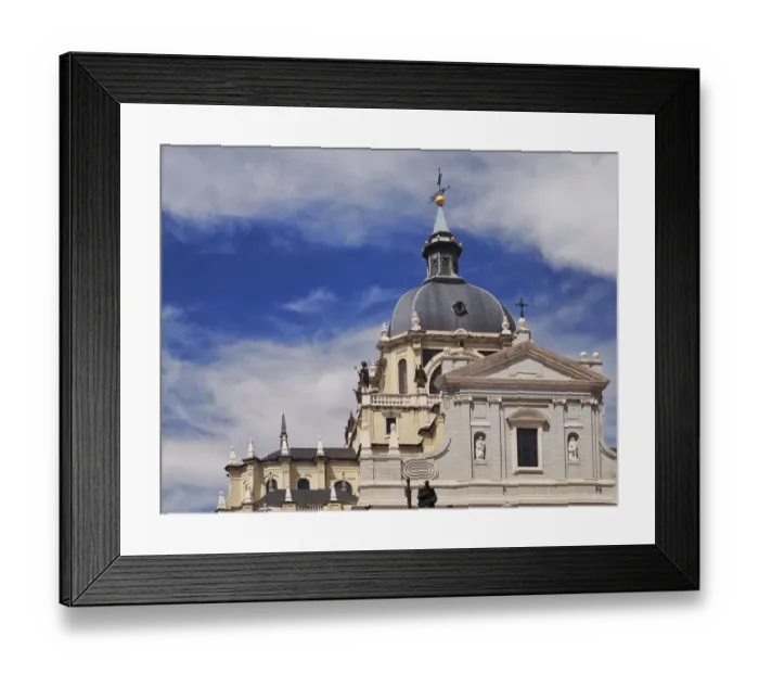 Framed Print : Madrid, Almudena cathedral Framed Print : Madrid, Almudena cathedral