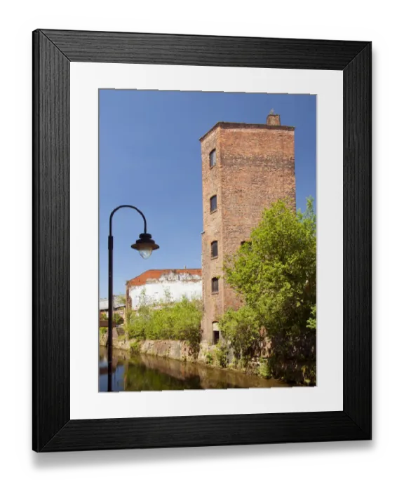Framed Print : Manchester, Rochdale canal Framed Print : Manchester, Rochdale canal