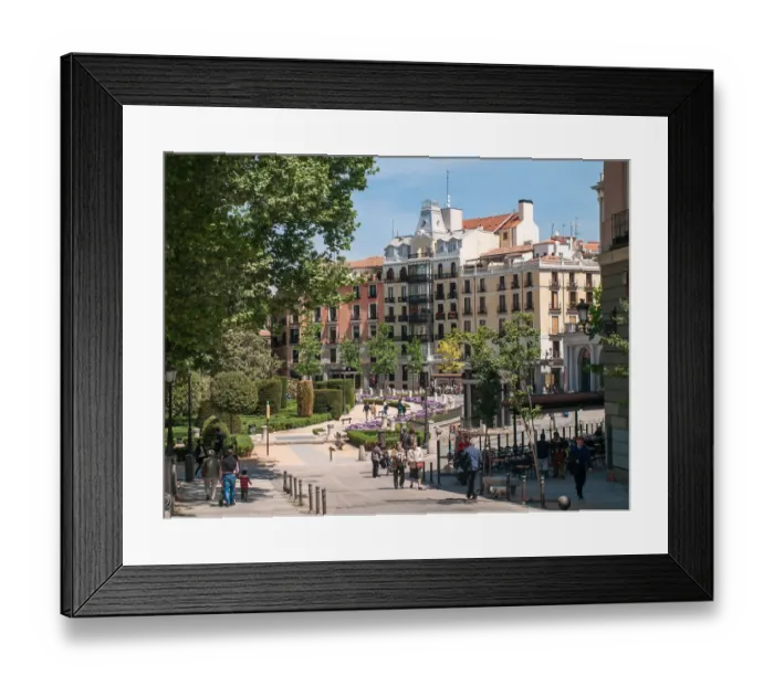 Framed Print : Plaza de Oriente square, Madrid Framed Print : Plaza de Oriente square, Madrid