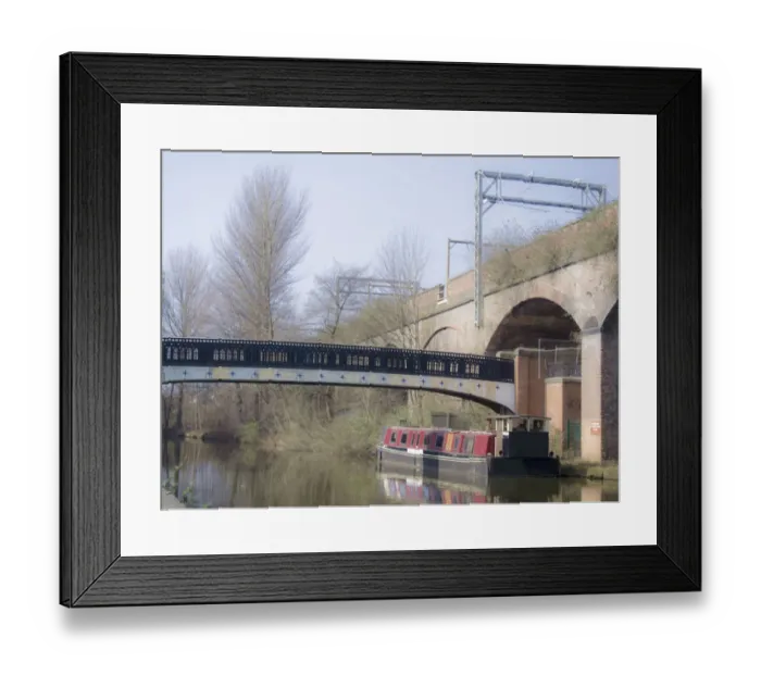 Framed Print : Bridgewater canal, Manchester