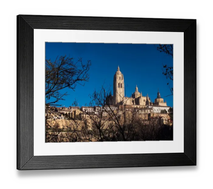 Framed Print : A view of Segovia Framed Print : A view of Segovia