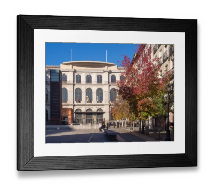 Framed Print : Royal Conservatory of Music in Madrid Framed Print : Royal Conservatory of Music in Madrid