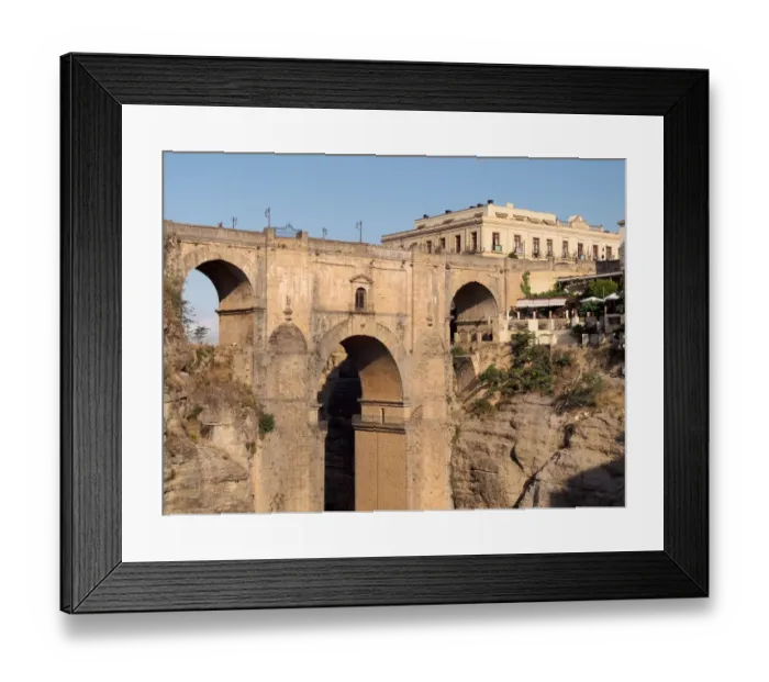 Framed Print : NewPuente Nuevo bridge in Ronda Framed Print : NewPuente Nuevo bridge in Ronda
