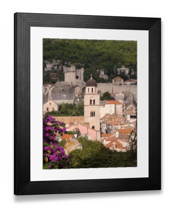 Framed Print : A cityscape in Dubrovnik