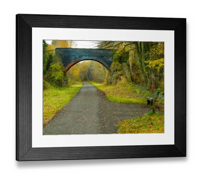 Framed Print : Monsail Trail towards Buxton Framed Print : Monsail Trail towards Buxton
