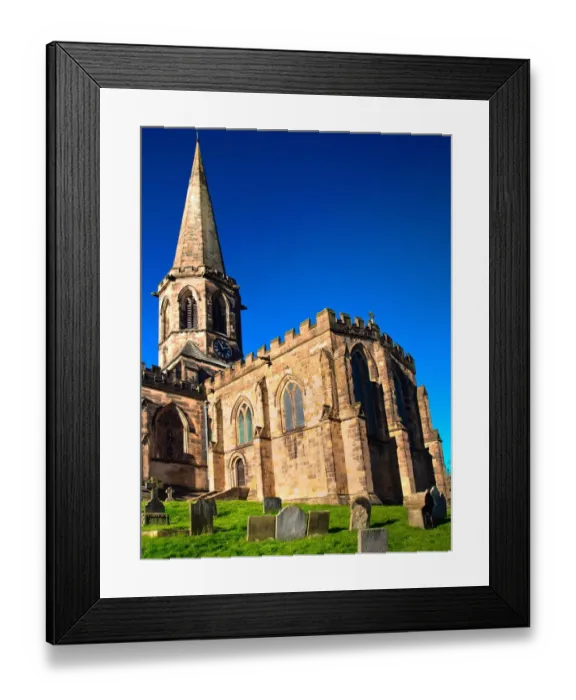 Framed Print : A view of All Saints Church Framed Print : A view of All Saints Church